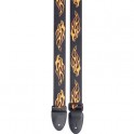 Stagg Ste Terylene Strap Flame