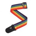 Rainbow guitar strap
