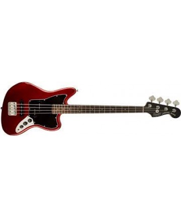 Squier Jaguar Bass Red