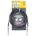Stagg 20ft. Professional Instrument cable - phone-plug/phone-plug