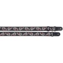 WOVEN NYLON STRAP CLOWN BLACK